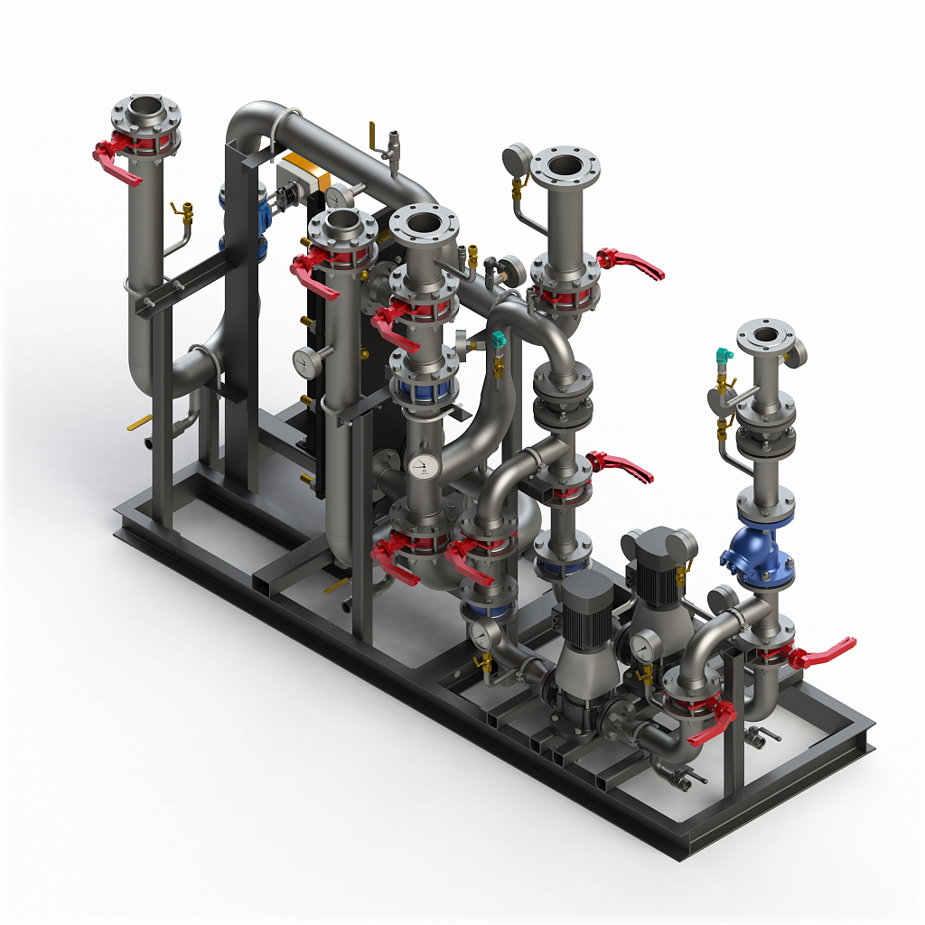 Модуль «ГВС одноступенчатый» Модуль «ГВС одноступенчатый»